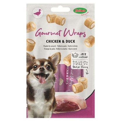 Picture of Bubimex Gourmet Wraps – Soft Dog Treats with Chicken & Duck
